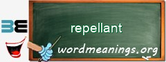 WordMeaning blackboard for repellant